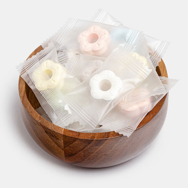 آبنبات-نعنایی-با-طرح-گل