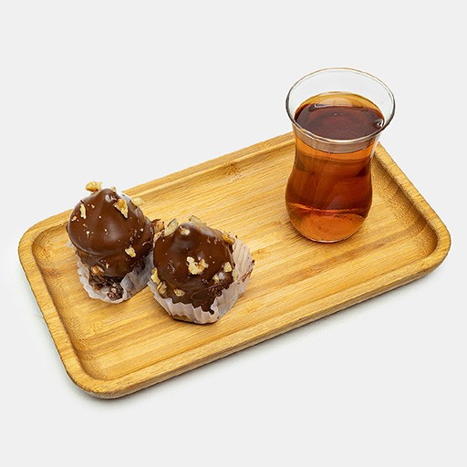 شیرینی فرانسوی توپی نوتلایی