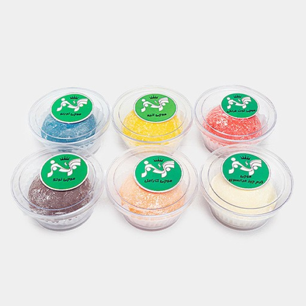 موچی (نوتلا،توت فرنگی،چیز کیک فرانسوی ،اورئو،کارامل)